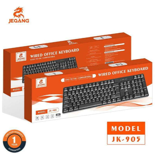 Jeqang JK-905 Wired Office USB Keyboard