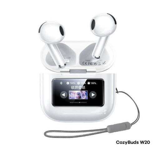 Remax Cozybuds W20 ANC Wireless Earbuds LCD Screen Touch